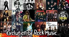Evolution Of Rock Music (1949-2023)