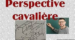 perspective cavalière | Comment représenter une perspective cavalière| la perspective cavalière