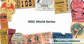1953 World Series