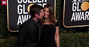 Christian Bale and wife Sibi Blazic at 2019 Golden Globe Awards