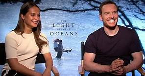 EXCLUSIVE: Michael Fassbender and Alicia Vikander on Their Instant Chemistry On and Off-Screen!