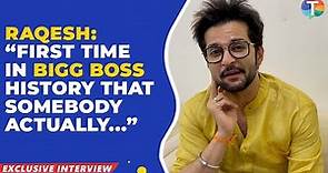 Raqesh Bapat REVEALS what happened for the first time in Bigg Boss history & his special moments