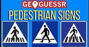 PEDESTRIAN CROSSING SIGNS YOU NEED TO KNOW! | GeoGuessr Tips - Europe #7