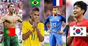 Famous Football Players First Goals for National Teams