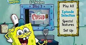 SpongeBob SquarePants: Season 3 - DVD Menu Walkthrough (Disc 2)