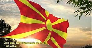 Banderas históricas de Macedonia del Norte