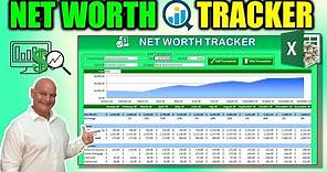 Learn How To Create This Excel Net Worth Tracker In Less Than 1 Hour [Free Download Included]