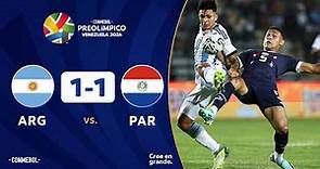 ARGENTINA vs. PARAGUAY [1-1] | RESUMEN | CONMEBOL PREOLÍMPICO | FASE DE GRUPOS