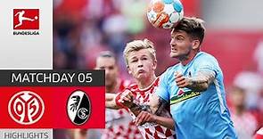 1. FSV Mainz 05 - SC Freiburg 0-0 | Highlights | Matchday 5 – Bundesliga 2021/22