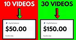 *(1 Video = $5.00)* Make Money Watching Videos (FREE PayPal Money 2023) | Make Money Online