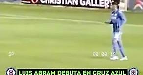 "No me imaginaba que venía tanta gente de Cruz Azul": LUIS ABRAM DEBUTÓ con CRUZ AZUL | #Shorts
