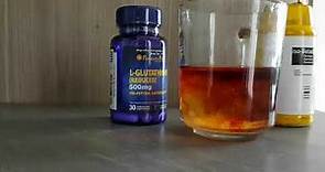 Puritans's Pride L Glutathione 500mg testing review