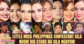 NAGSIMULA sa Little Miss Philippines Contestants sa EAT BULAGA Noon SUMIKAT Na Ngayon!