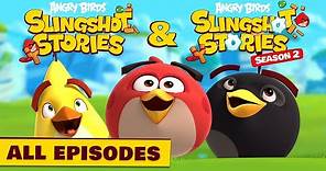 Angry Birds Slingshot Stories Season 1 and 2 | ALL episodes 🥳