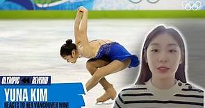 Yuna Kim reacts to her Gold Medal performance at Vancouver 2010! 🥇⛸🇰🇷