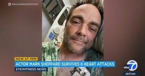 Actor Mark Sheppard recovering in Burbank hospital after multiple heart attacks