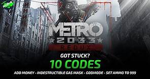 METRO 2033 REDUX Cheats: Add Money, Godmode, Indestructible Gas Mask, ... | Trainer by PLITCH