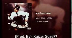 Missy Elliott - You Don't Know (Instrumental)