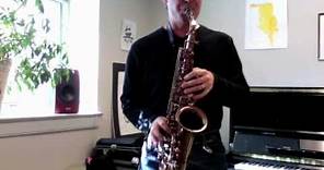 David Pope Demonstrates Altissimo for Alto Saxophone