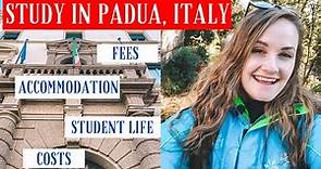 STUDY ABROAD IN PADUA, ITALY 🇮🇹 // ALL YOU NEED TO KNOW