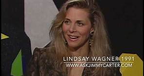 The Bionic Woman Lindsay Wagner talks acting/ fame with Jimmy Carter