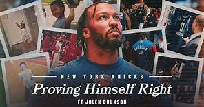 Jalen Brunson's rise to an NBA All-Star | Knicks All-Access