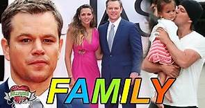 Matt Damon Family With Parents, Wife, Daughter, Brother, Sister, and Biography