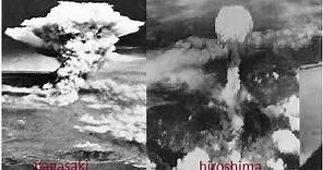el video original de Hiroshima y Nagasaki