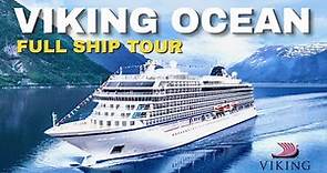 Viking Ocean Cruises | Full Ship Walkthrough Tour & Review 4K | Viking Saturn