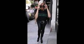 Bebe Rexha in Leather Pants – Out in London