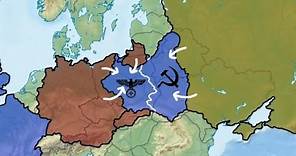 Invasion of Poland (1939) in 50 seconds using Google Maps