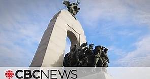National War Memorial in Ottawa explained