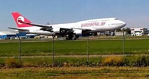 Pullmantur Air Boeing 747-412 Landing in Tallinn