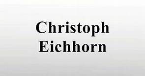 Christoph Eichhorn