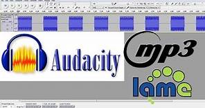 How to Save MP3's in Audacity With the LAME Encoder