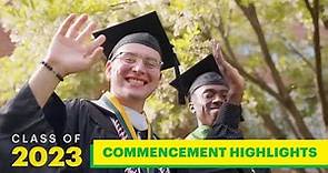 2023 Commencement Highlights | McDaniel College