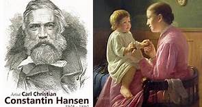 Artist Constantin Hansen (1804 - 1880) | Paintings | Biography | Portrait | WAA