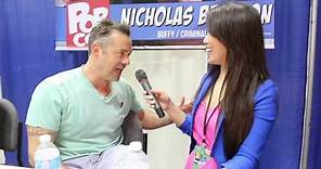 Nicholas Brendon (Buffy / Criminal Minds) raw interview from PopCon in Indianapolis