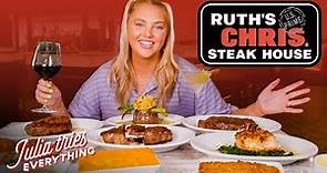 Trying 29 Of The Most Popular Dishes From Ruth's Chris Steak House | Delish