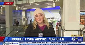 McGhee Tyson Airport now open