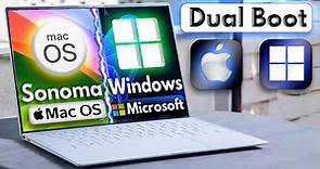How to Dual Boot with MacOS Sonoma and Windows 11 / Windows 10 on PC | Step by Step Guide|| Hindi