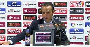 Rueda de prensa de José Luis Oltra Córdoba CF vs Gimnàstic de Tarragona (2-0)