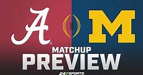 Alabama Crimson Tide vs. Michigan Wolverines | Rose Bowl Game Preview 🏆 | College Football Playoff