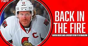 'Back in the fire': Alfredsson relishing opportunity to contribute to Sens' success