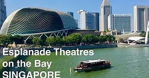 🌎 Esplanade - Theatres on the Bay | Performing Arts Centre | Singapore