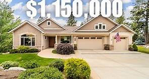 Inside A 1.15 MILLION Spokane Valley Washington Home| Luxury Listing in Spokane WA|Spokane WA Suburb