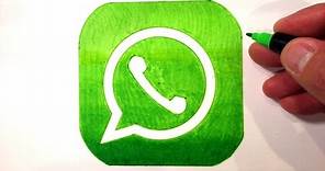 How to Draw the WhatsApp Logo