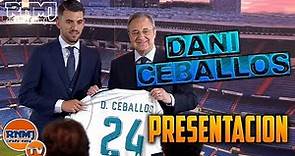 Presentación de DANI CEBALLOS Nuevo jugador Real Madrid (20/07/2017) HD