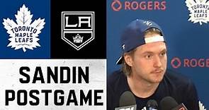 Rasmus Sandin Post Game | Toronto Maple Leafs @ LA Kings - November 24, 2021