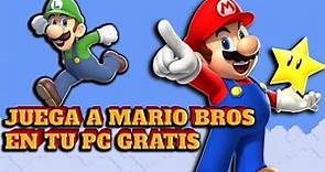 Como jugar a Super Mario Bros en tu PC rápido y gratis